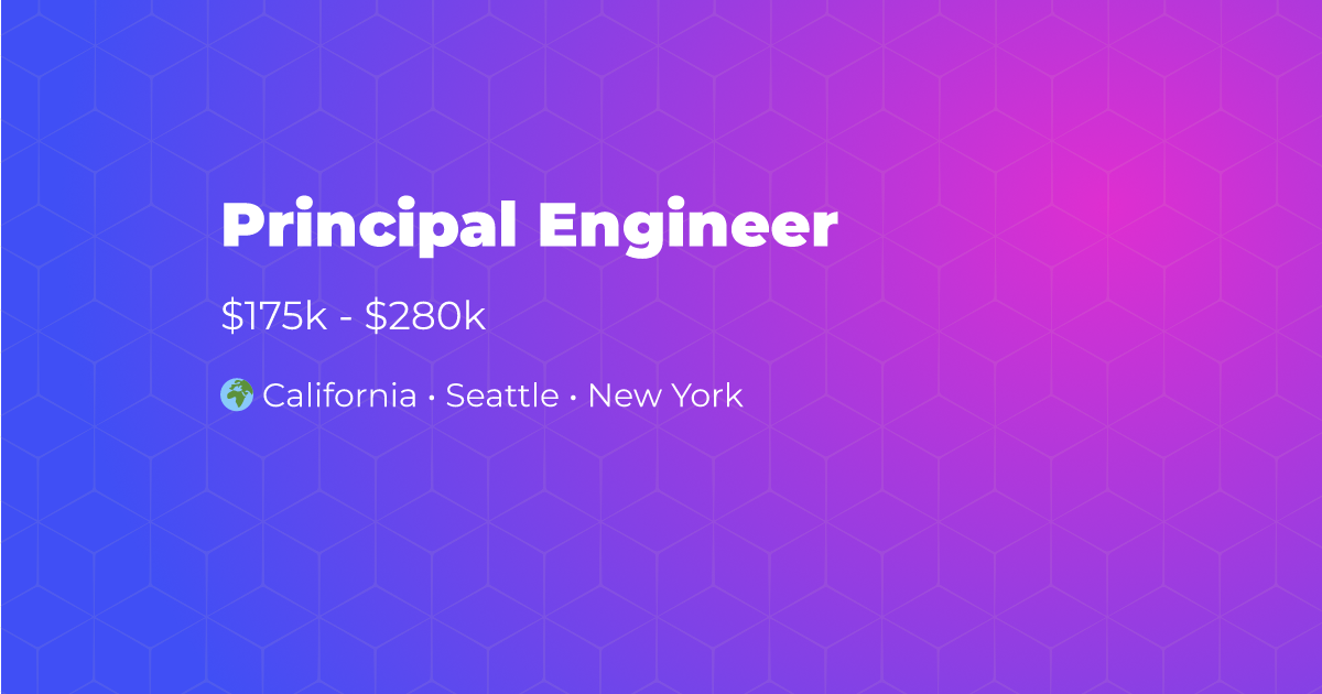 Principal Engineer web3 job
