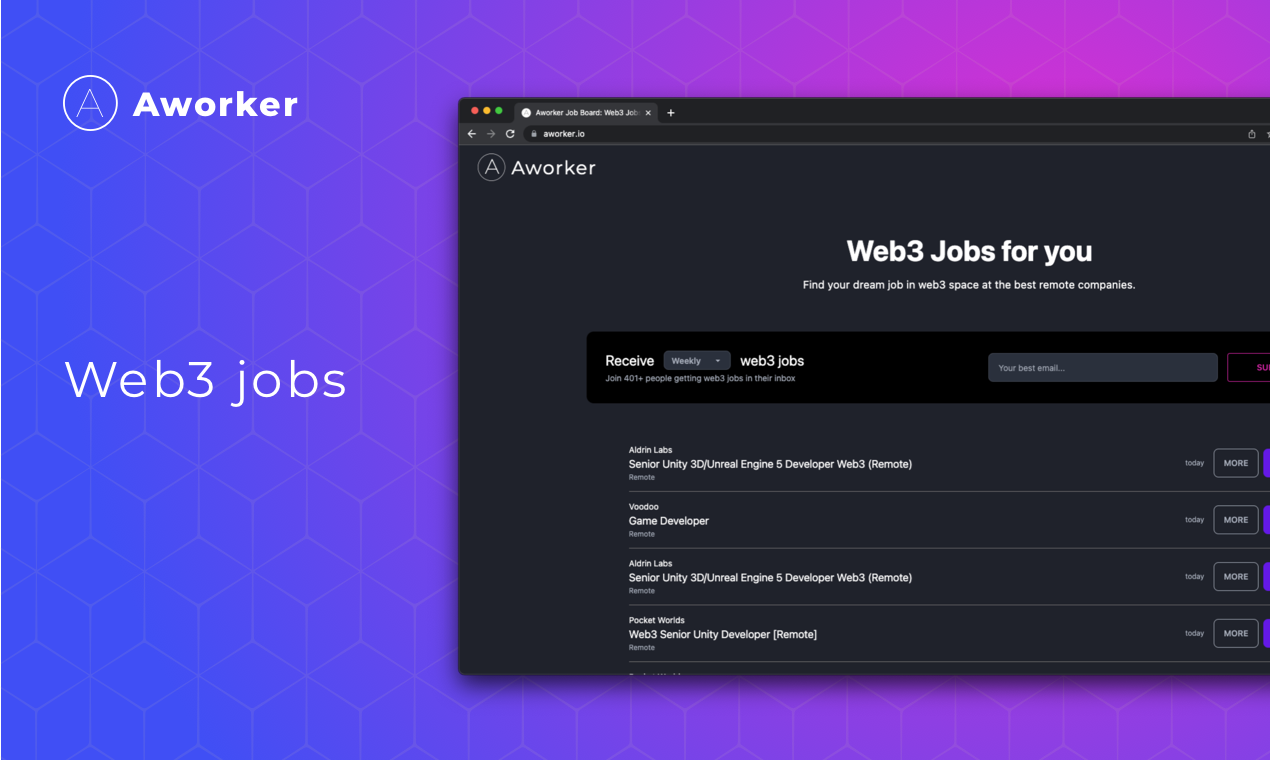 Web3 Jobs: Blockchain, Smart Contract and Crypto Jobs